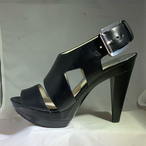 MICHAEL Michael Kors Shoes - Michael Kors Leather Platform Sandal Sz 6.5
